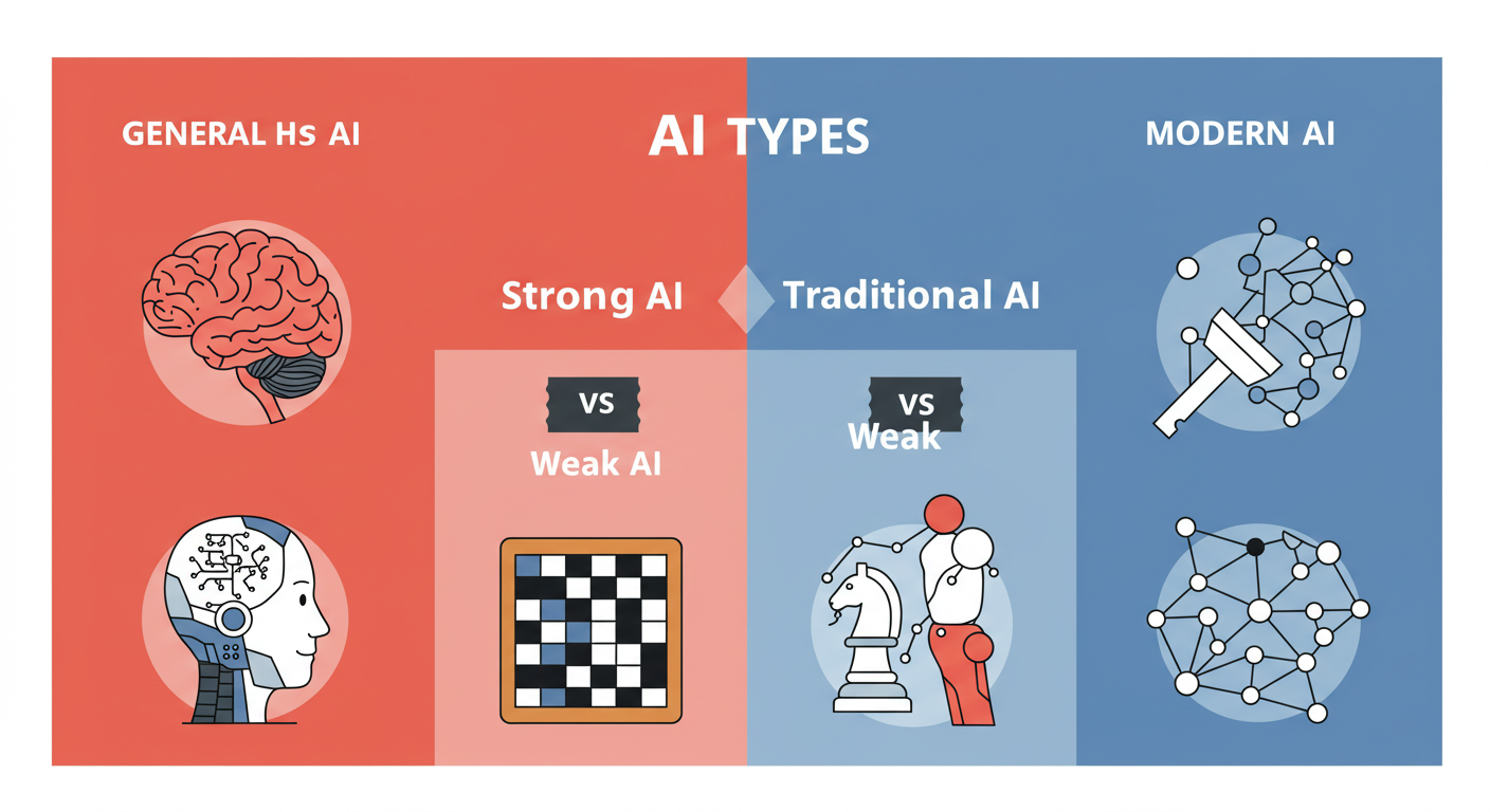 AI（人工知能）の種類を完全解説！基礎から最新技術まで徹底ガイド