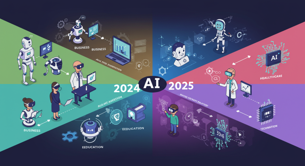 今後の展望：AIの進化予測2024-2025