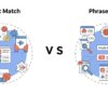 【比較解説】インテントマッチとフレーズ一致の違いをわかりやすく説明