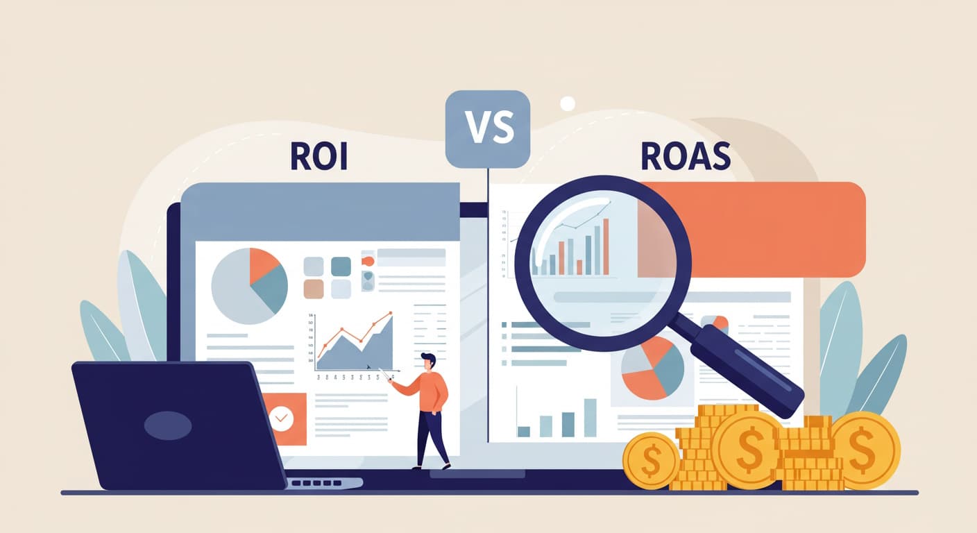 ROIとROASの違いを完全理解！成功する広告運用のための実践ガイド